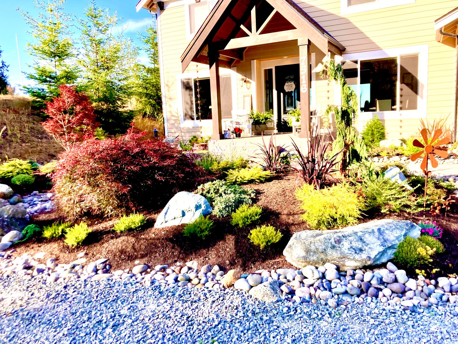Front porch landscaping